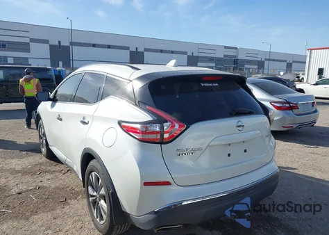 2017 Nissan Murano Sv из США, поврежденный, VIN 5N1AZ2MG6HN176798